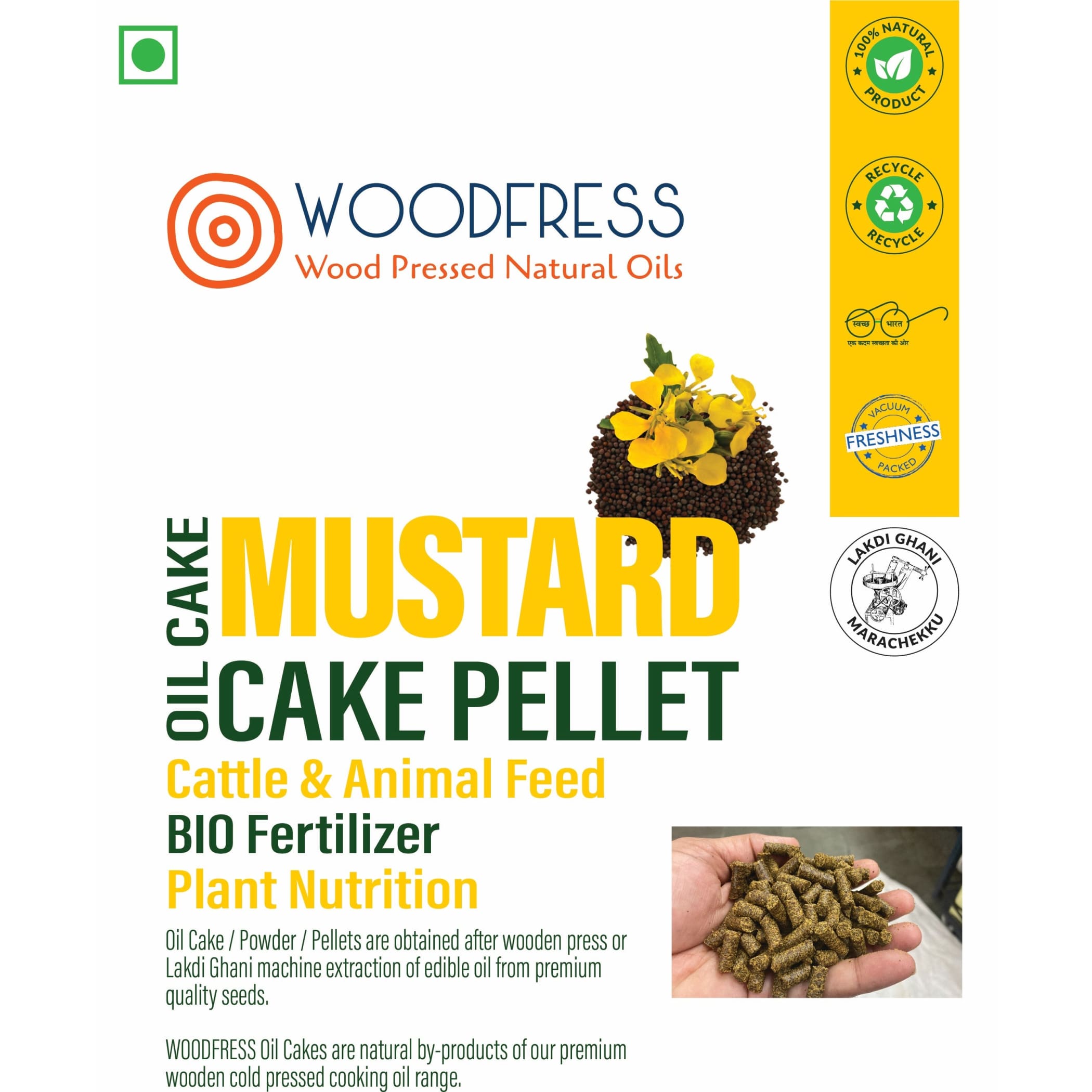 Buy Shree JEE Organic Mustard Oil Cake for Plants 1kg| Fertilizer Gardening  Nutrient Manure Online at Best Prices in India - JioMart.